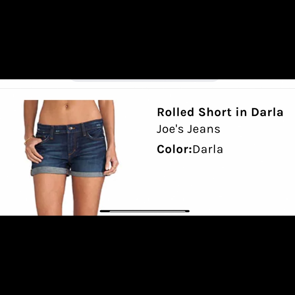 Joe’s Jean Rolled Shorts in Darla Size 27